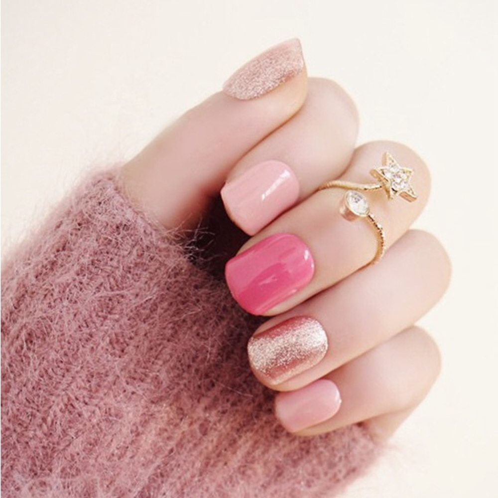 Barbie Pink-Beautiful Press-on Nails for women